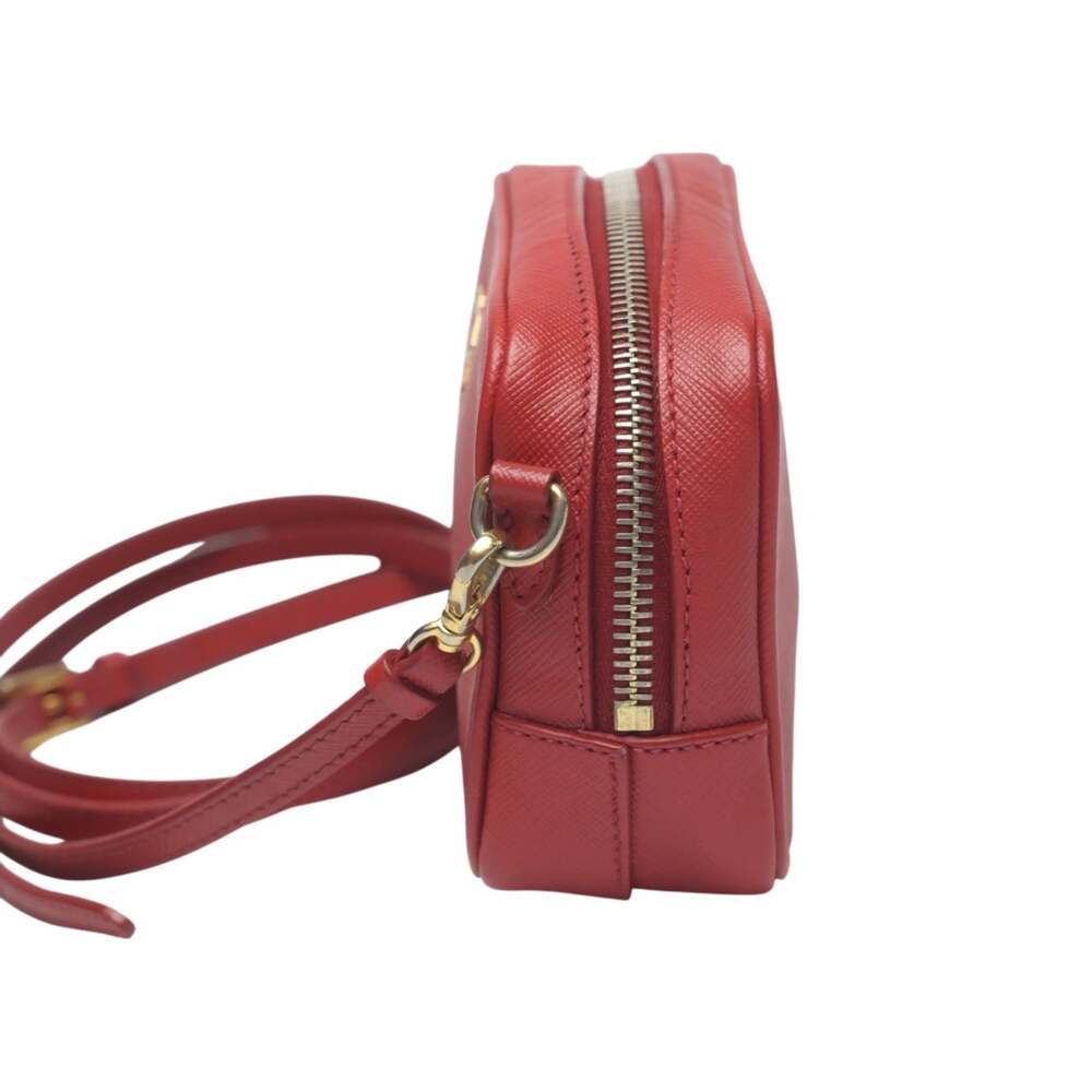 Prada Zip Crossbody Bag Saffiano #252224P76B - Picture 3 of 9